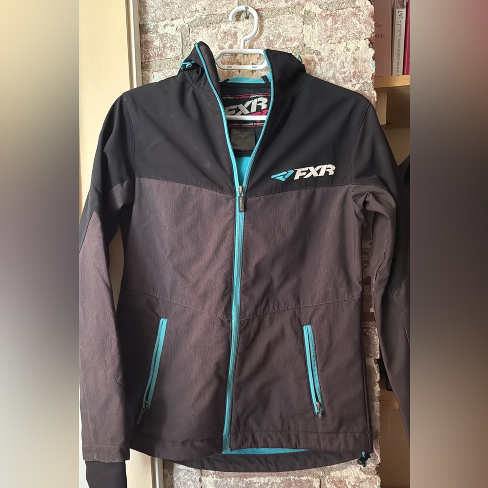 FXR Women's Black and Blue Jacket